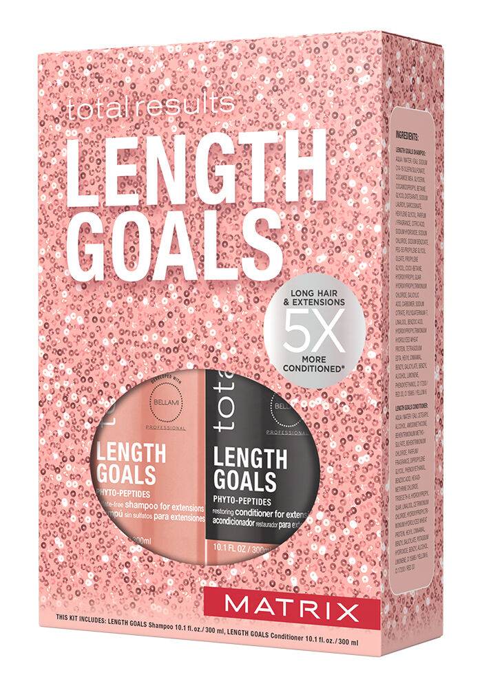 Length Goals Sulfate Free Shampoo & Conditioner Holiday Kit
