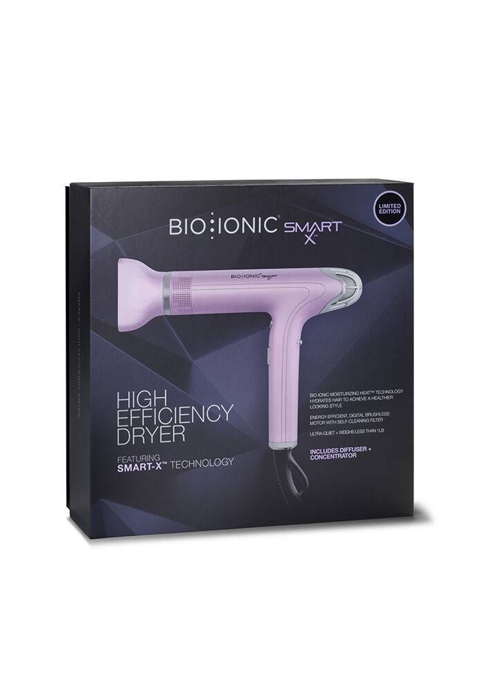 Bio Ionic LE Smart X Dryer with Diffuser Soft Amethyst