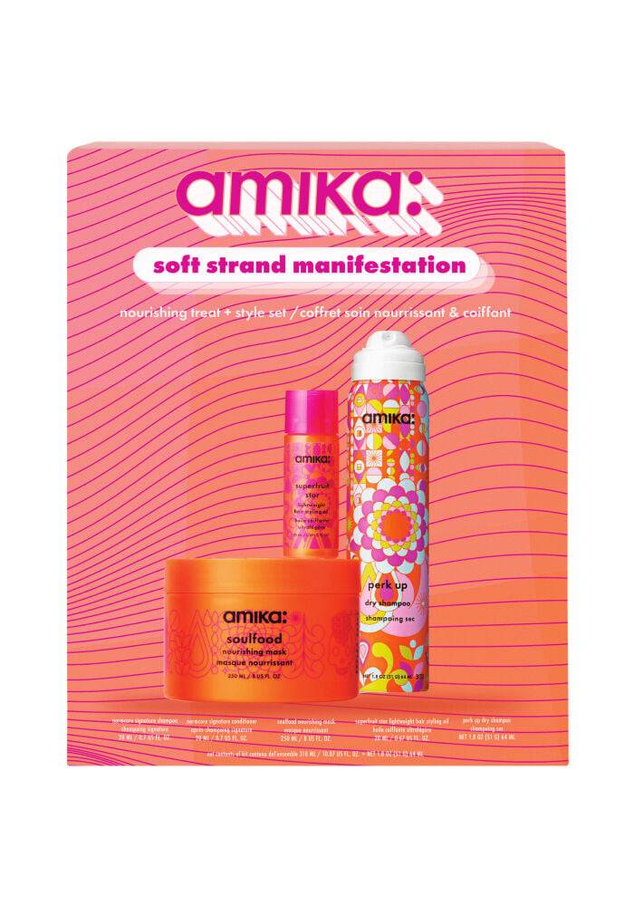 amika Soft Strand Manifestation Nourishing Treat + Style Set