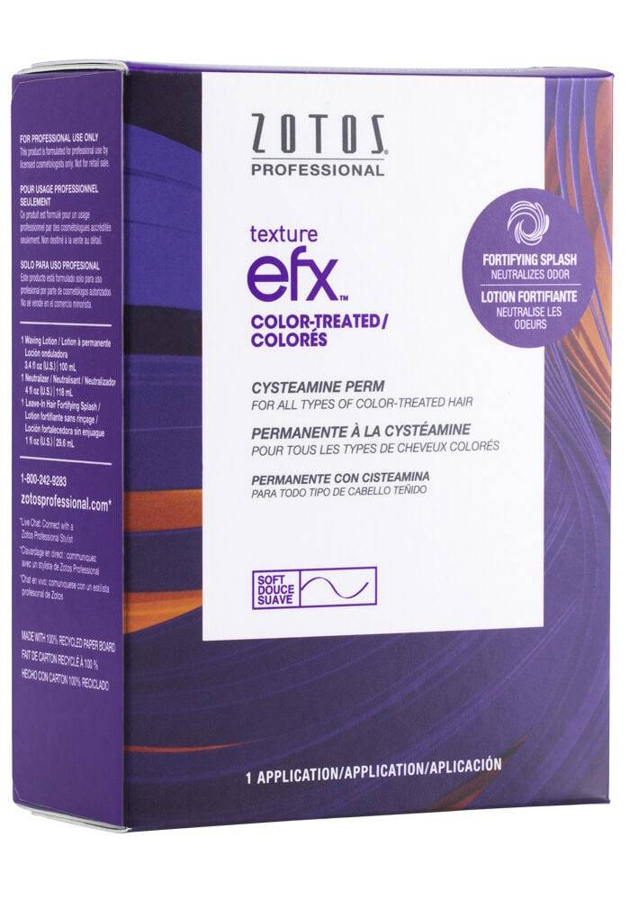 Color Treatment 2本セット Zotos Professional Texture EFX Color Treated Perm