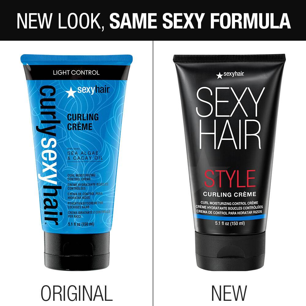 Crisp Sexy Hair Curling Creme Capture in HD