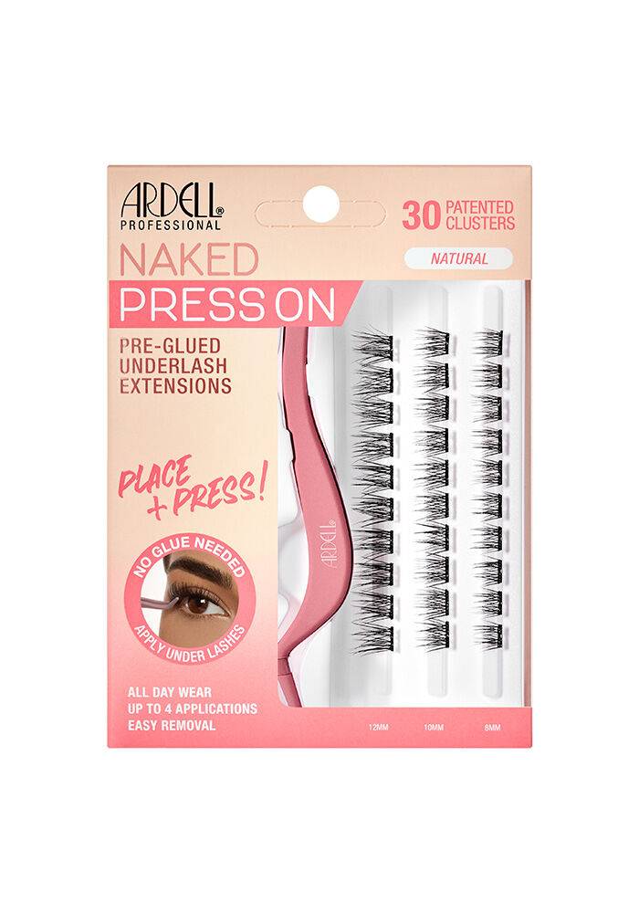 Naked Press on Pre-Glued Under Lash Extensions 30 pc + Applicator