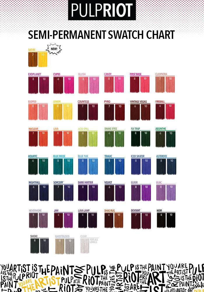 Pulp Riot NEW! Semi-Permanent Haircolor