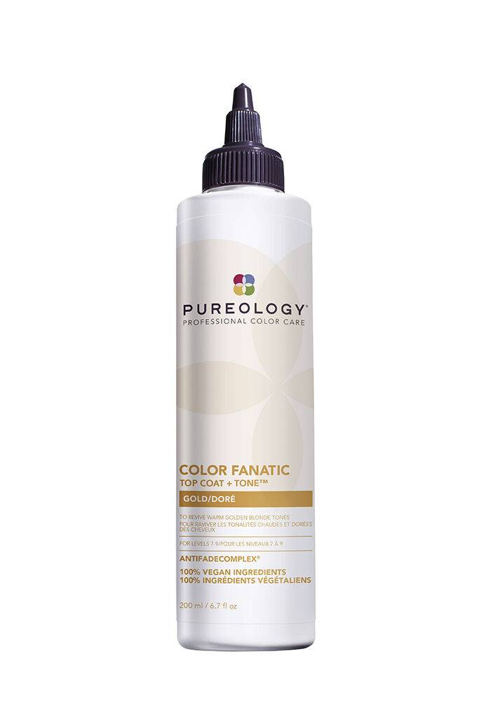 Color Fanatic Top Coat + Tone Gold