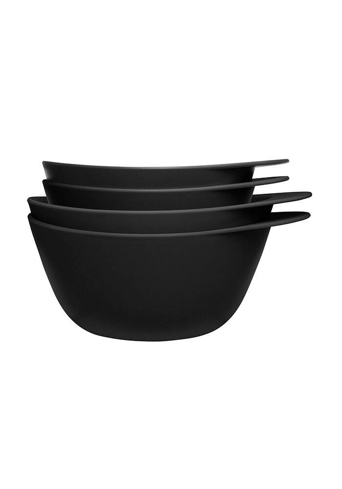 Color Mixing Bowl Set - Black