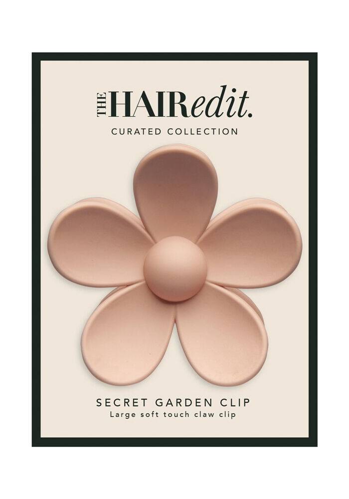 Secret Garden Flower Claw Clip