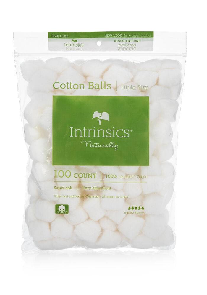 Triple-Size Cotton Balls