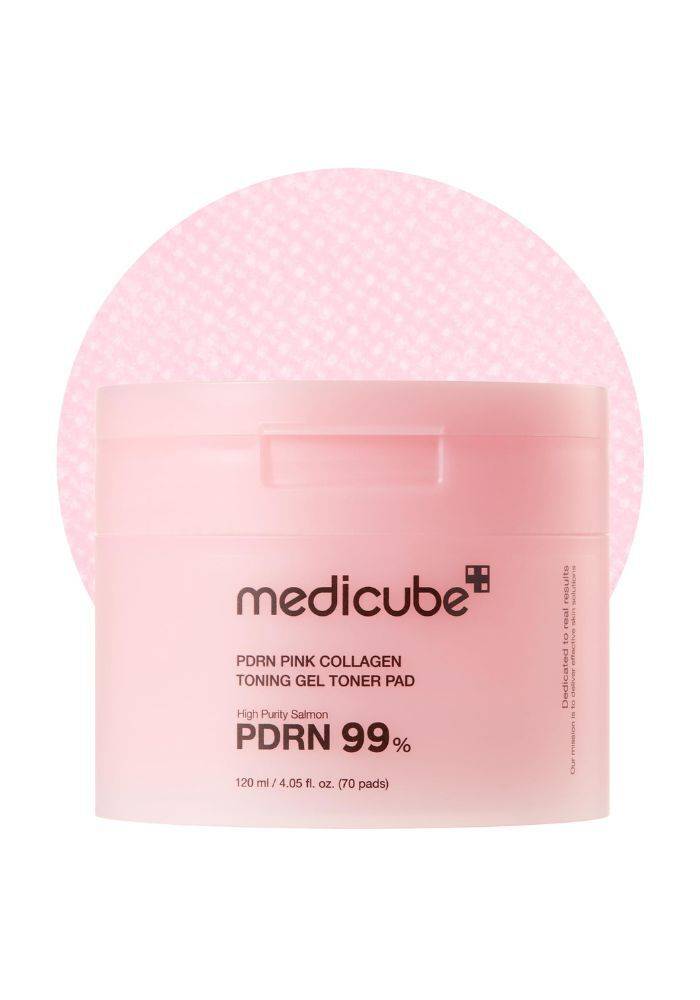 PDRN Pink Collagen Gel Toner Pad