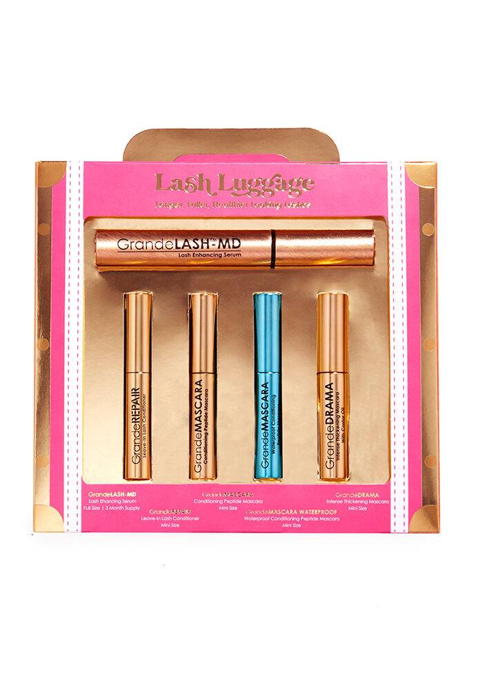A Grande Getaway Lash Luggage Gift Set