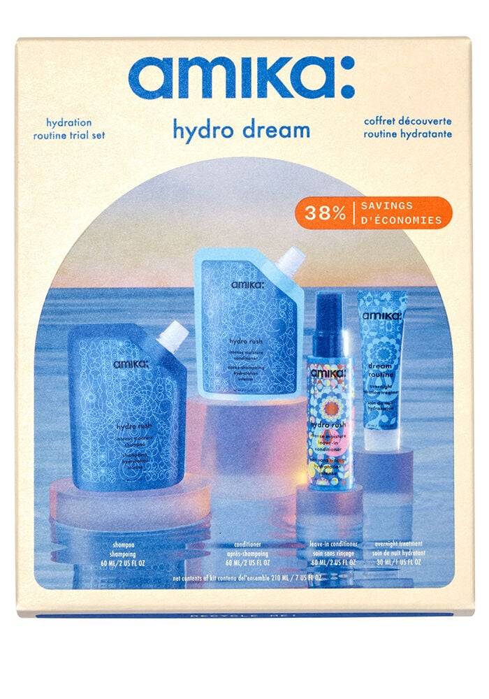 amika Hydro Dream Hydration Routine Trial Set
