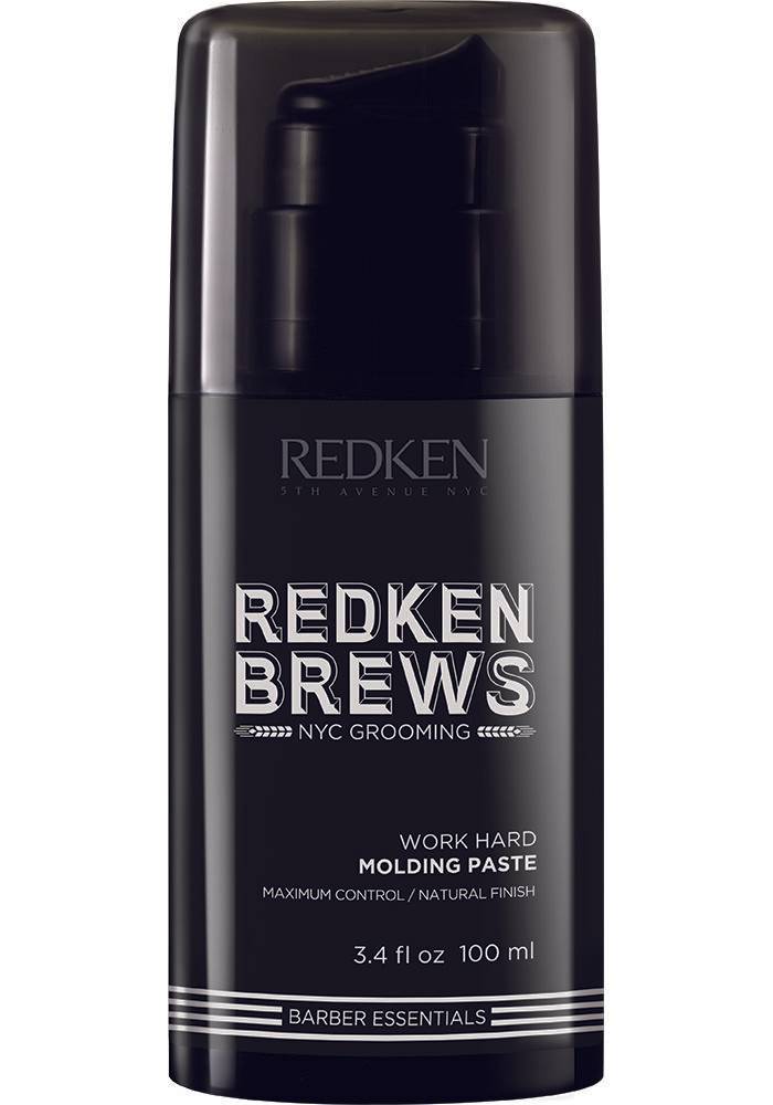 Redken Brews Work Hard Molding Paste - Styling Paste For Men