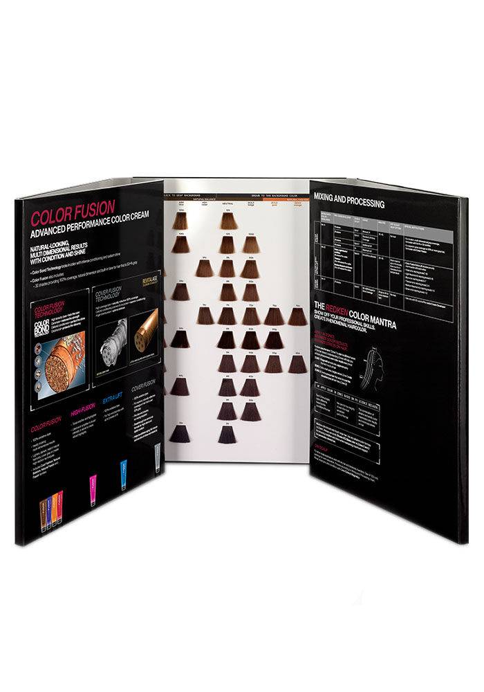 Redken Color Fusion 2021 Swatchbook