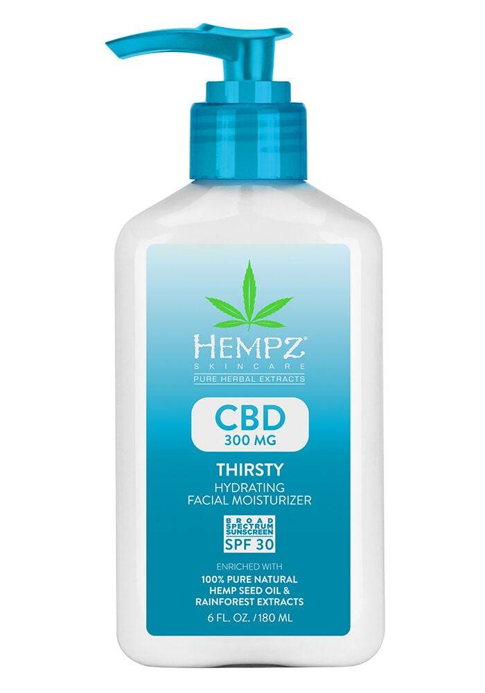 Hempz Thirsty CBD Hydrating Facial Moisturizer