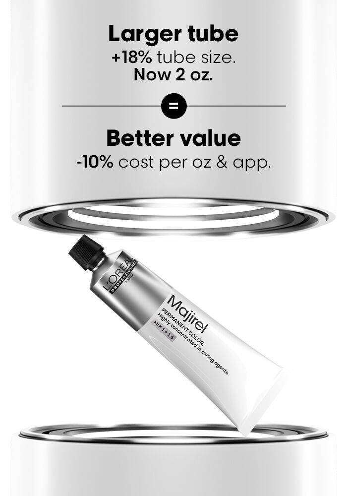 L'Oréal Professionnel Majirel NEW! Majirel Permanent Color 2oz.