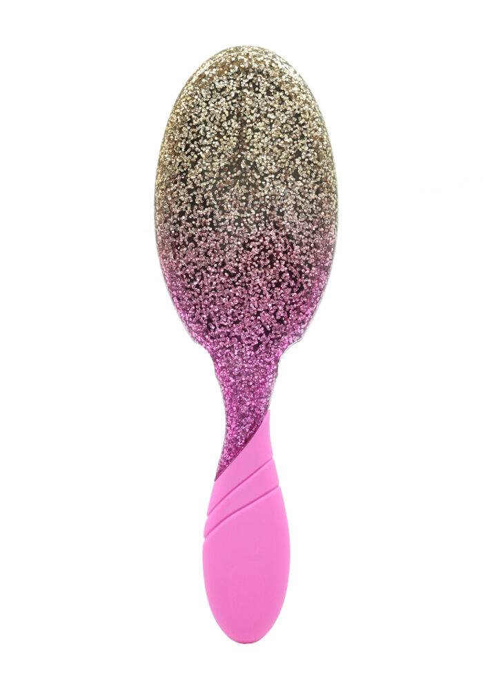 Brosse Démêlante WetBrush Pro Detangler Glitter Glam Frost - Pailletée, Pour Cheveux Facile, Neuf (réf. BWP830GGLWH)