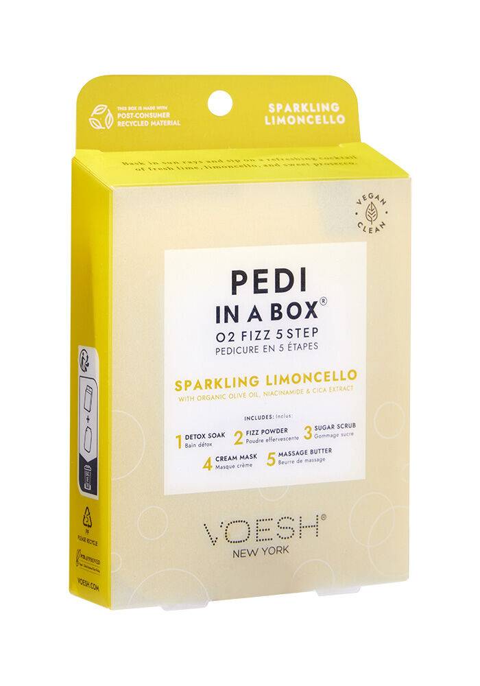 Pedi in a Box O2 Fizz 5 Step Sparkling Limoncello