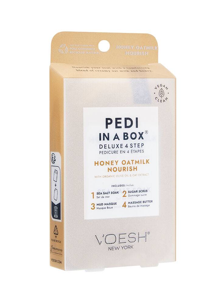 Pedi in a Box Deluxe 4 Step Honey Oatmilk Nourish