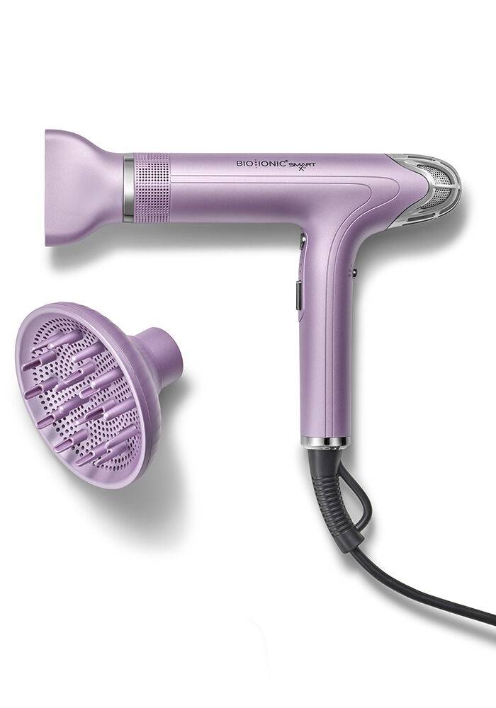 Bio Ionic LE Smart X Dryer with Diffuser Soft Amethyst