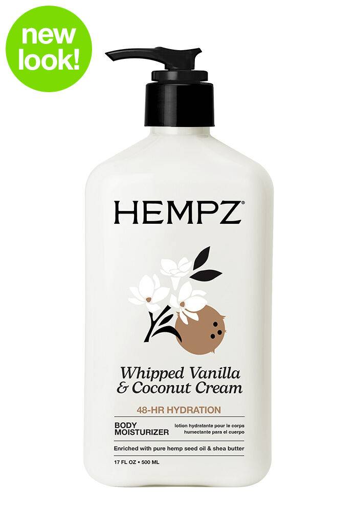 Whipped Vanilla & Coconut Cream Herbal Body Moisturizer