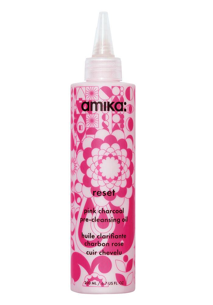 Dynamic Amika Pink Charcoal Scalp Cleansing Oil Design Nature