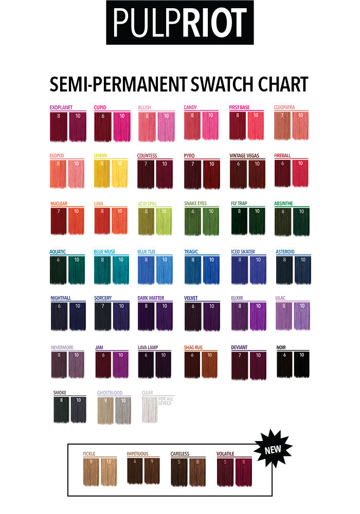 Pulp Riot 7gr Pulp Riot NEW! Semi-Permanent Haircolor