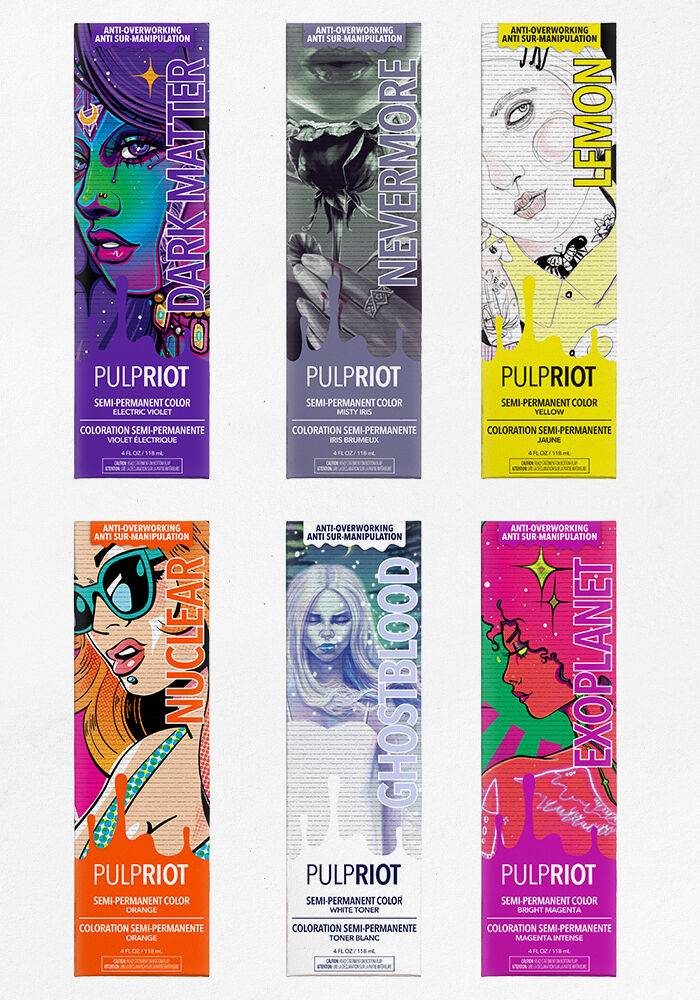Pulp Riot NEW! Semi-Permanent Haircolor