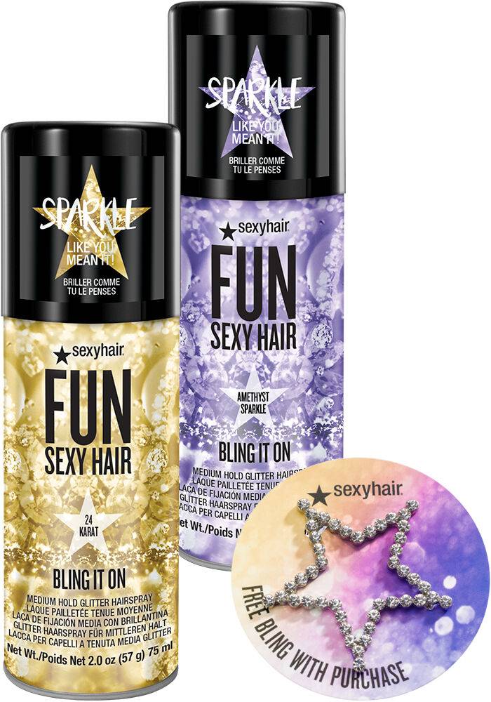Bling It On Glitter Hairspray + FREE! Accessory