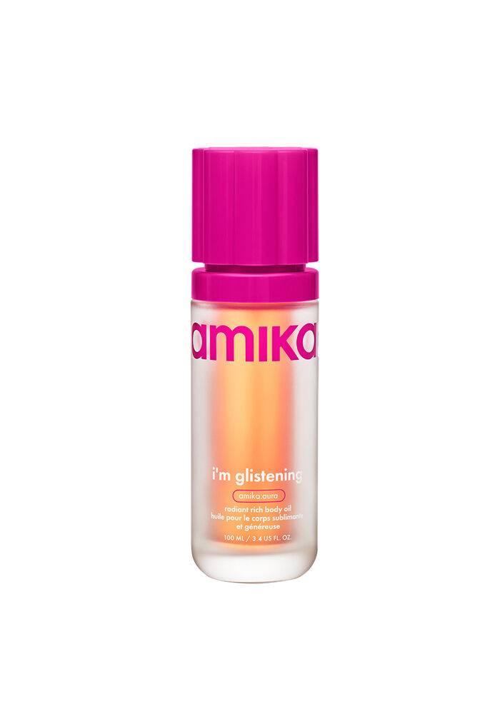 i'm glistening radiant rich body oil