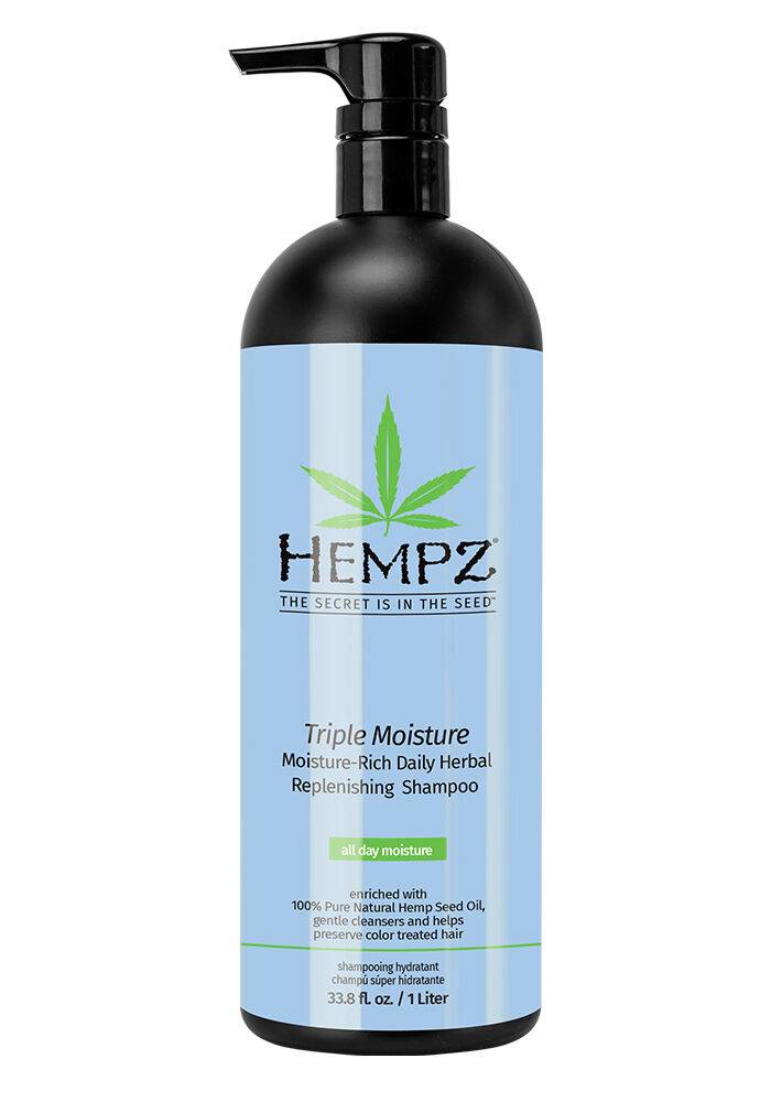Triple Moisture Moisture-Rich Daily Herbal Replenishing Shampoo