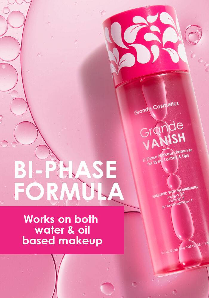 Grande Cosmetics GrandeVANISH Bi Phase Eye Makeup Remover