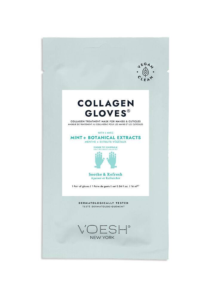 Collagen Gloves with Mint + Botanical Extracts