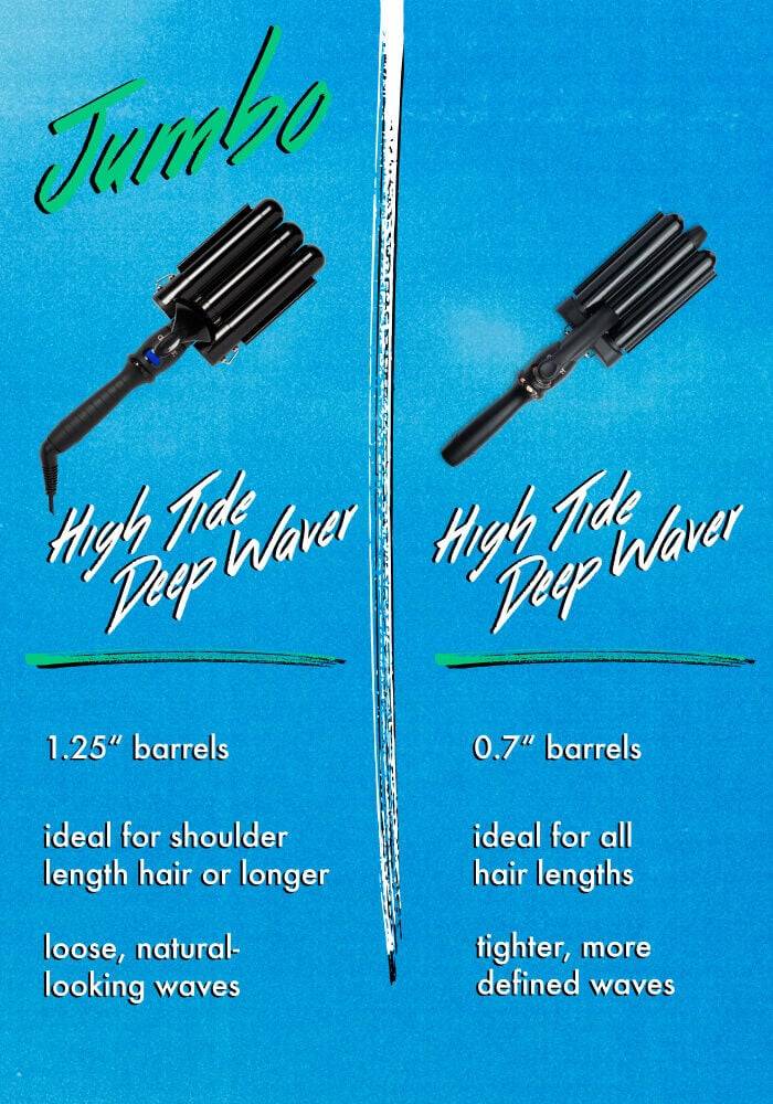 amika High Tide Deep Hair Waver