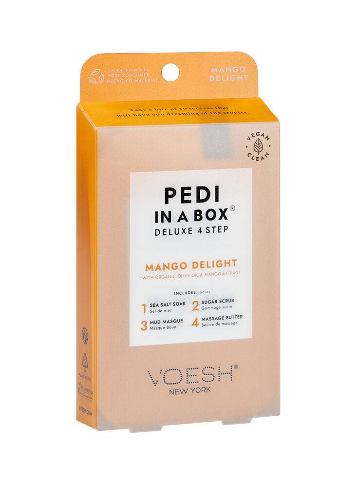 Pedi in a Box Deluxe 4 Step Mango Delight