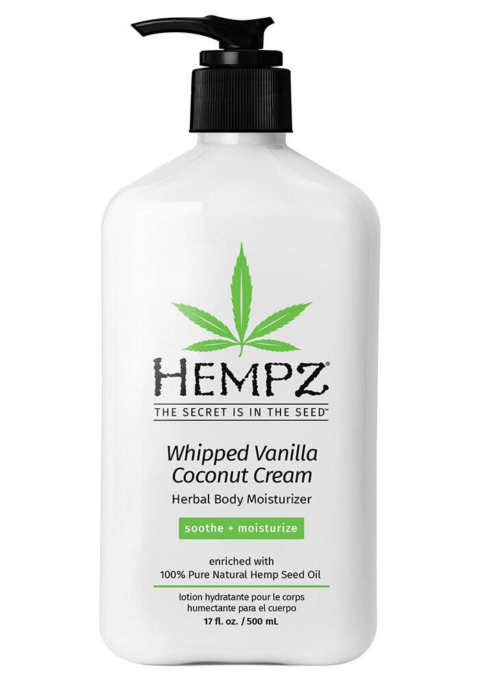 Whipped Vanilla & Coconut Cream Herbal Body Moisturizer