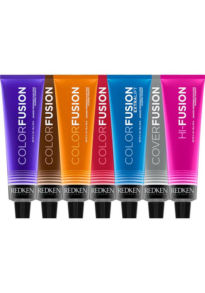 Redken color on sale fusion chart