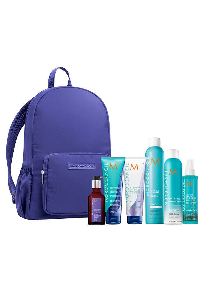 Moroccanoil Purple Stylist Backpack