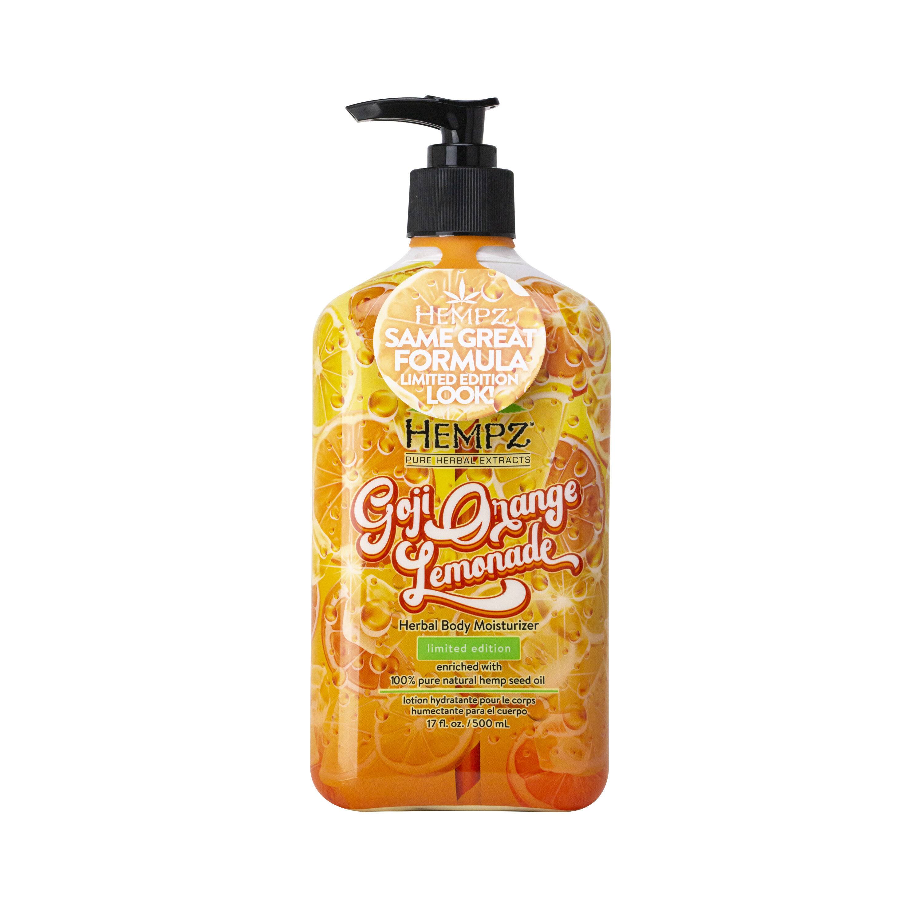 Hempz Goji Orange Lemonade Herbal Body Moisturizer - Limited Edition