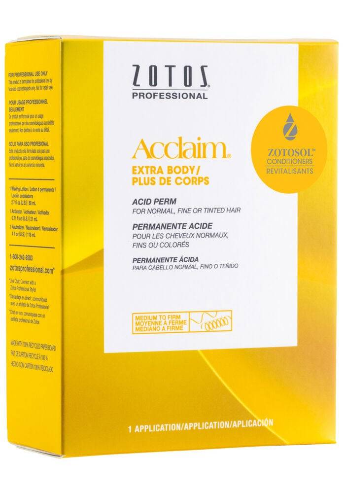 Zotos Professional ACCLAIM Extra Body Acid Perm